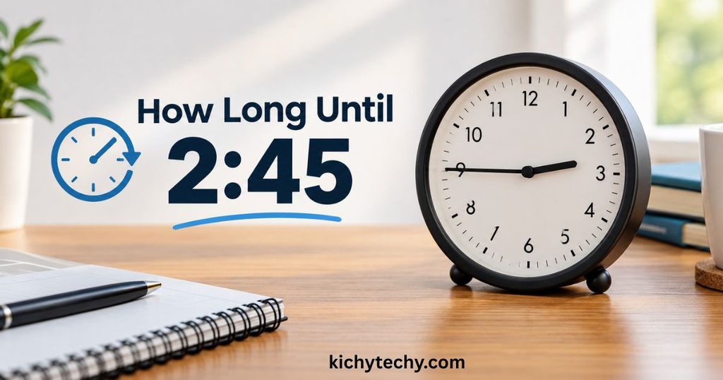 How Long Until 2:45? A Simple Guide to Calculating Time Left in Your Day