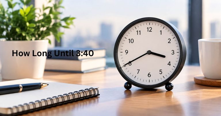 How Long Until 3:40? A Quick Time Calculator Guide