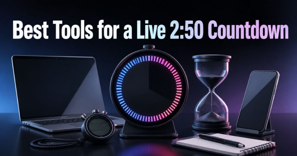 Best Tools for a Live 250 Countdown