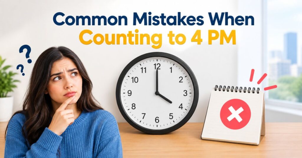 Common Mistakes When Counting to 4 PM