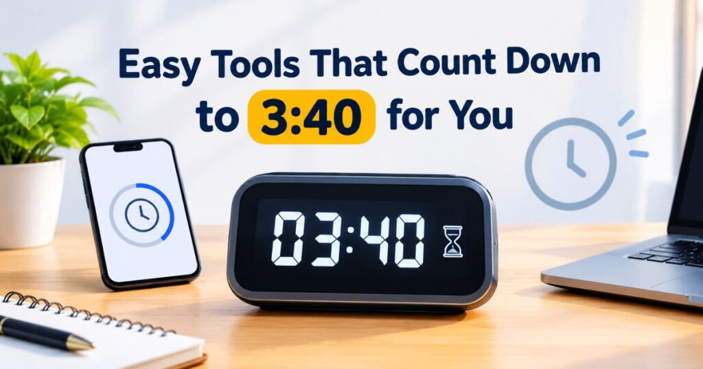 Easy Tools That Count Down to 340 for You