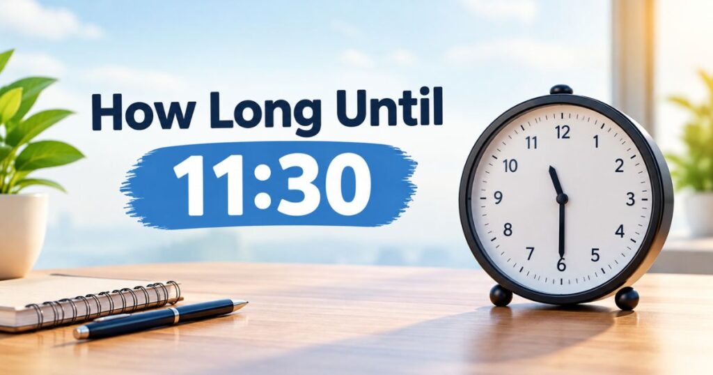 How Long Until 1130