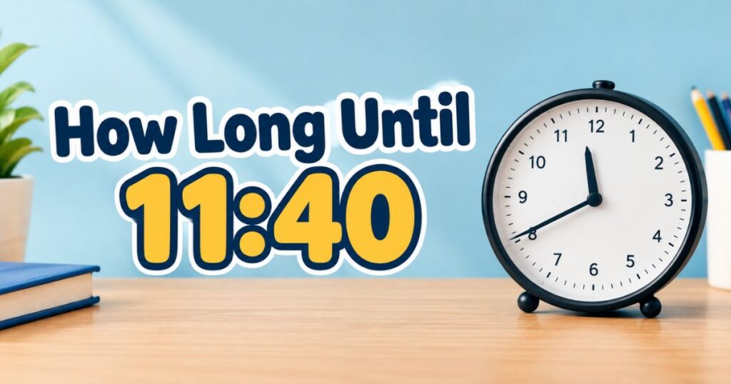 How Long Until 1140