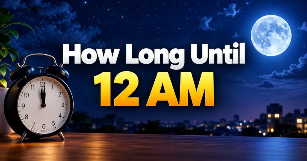 How Long Until 12 AM