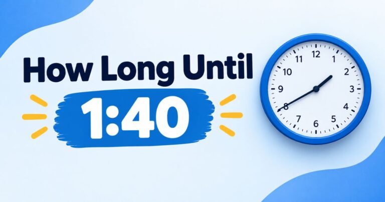 How Long Until 140