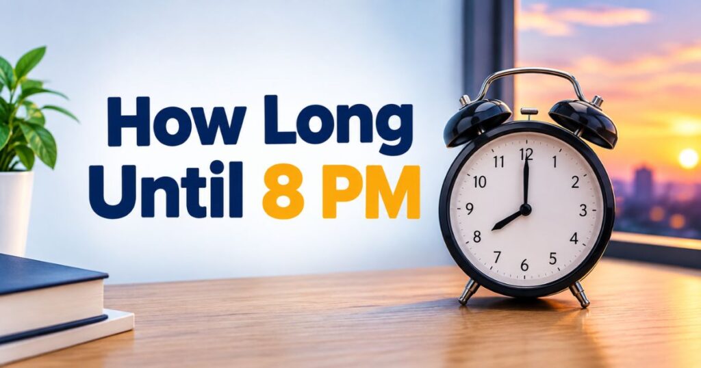 How Long Until 8 PM