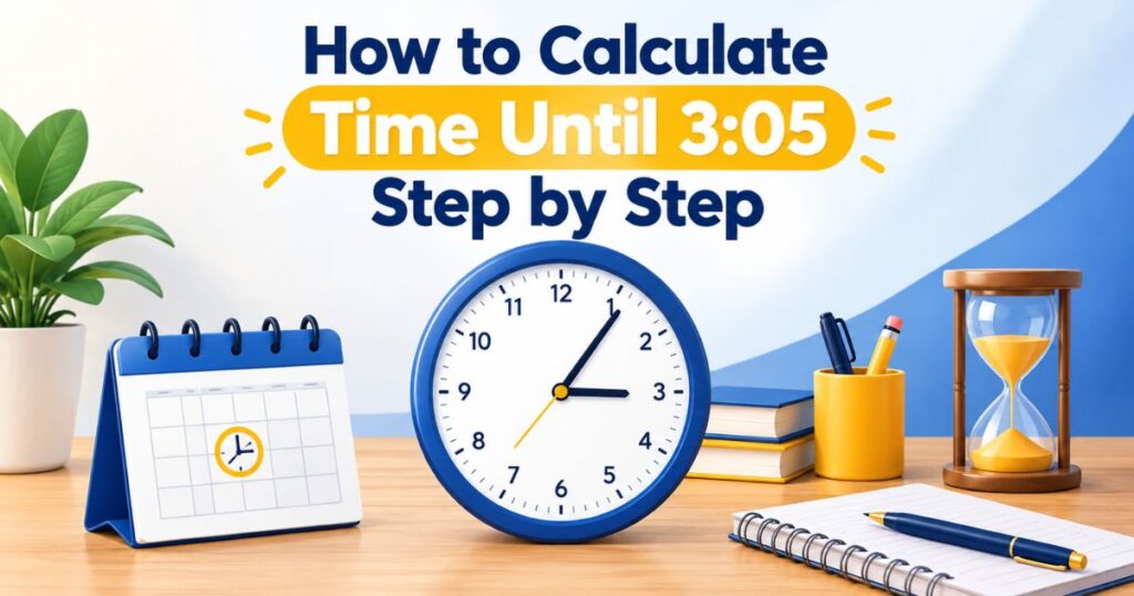 How to Calculate Time Until 305 Step by Step