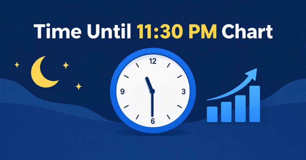 Time Until 1130 PM Chart