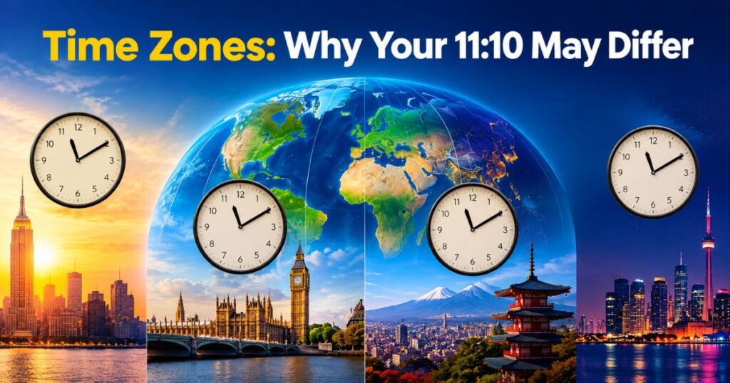Time Zones Why Your 1110 May Differ
