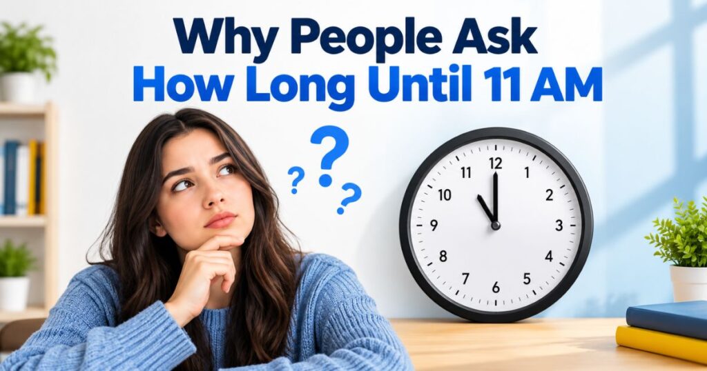 Why People Ask How Long Until 11 AM
