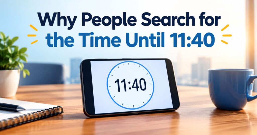 Why People Search for the Time Until 1140